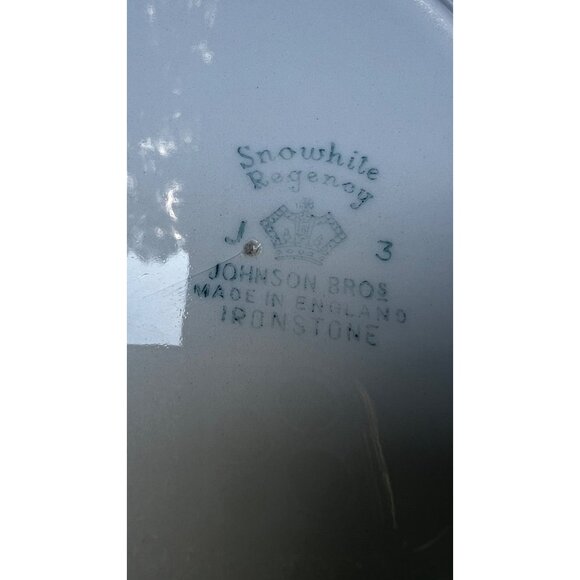 Sovereign Potters Bloomsbury R215-67 Floral Bone China Dinner Plate 10" Scallope - Picture 9 of 10